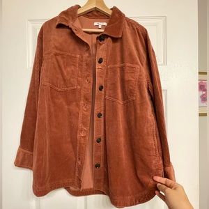 Madewell Corduroy Sunday button down shirt